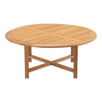 ronde teak tuintafel rond 120 cm