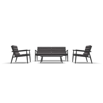 Loungeset Harper Stone - gecoat aluminium frame -  Lesli living