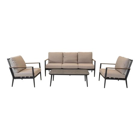 Loungeset Feda - Aluminium frame - Olefin kussens - Lesli living