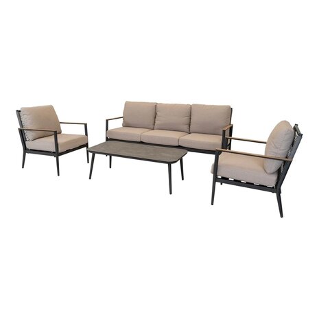 Loungeset Feda - Aluminium frame - Olefin kussens - Lesli living